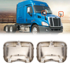 Chrome Hood Mirror Cover for American Truck Freightliner Cascadia 
